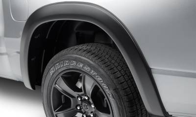 Bushwacker - Bushwacker OE Style Rear Fender Flares Black for Dodge RAM 50062-02