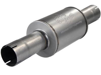 aFe Power - aFe 49-91014 4" Muffler 4"ID Inlet/Outlet x 30" Overall Length 8"Body Dia