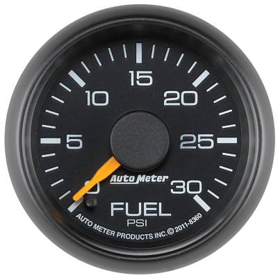 AutoMeter - AutoMeter 8360 Factory Match Fuel Pressure 0-30PSI 2-1/16" for GM Stepper Motor