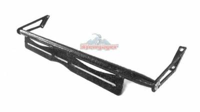 Steinjager - Steinjager Hood Mount Light Bracket Kit Black for Wrangler JK J0041042