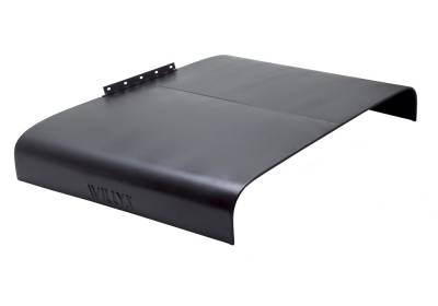 Omix - Omix DMC-670969 Hood Willys Script for Willys CJ2A & CJ3A