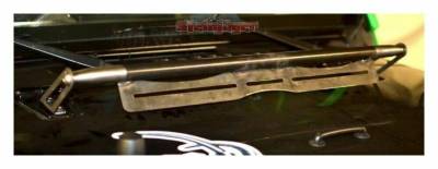 Steinjager - Steinjager Hood Mount Light Bracket Kit-Bare for Wrangler JK J0041441