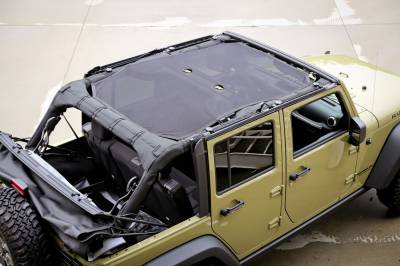 Rugged Ridge - Rugged Ridge Eclipse Sun Shade Front/Rear Black 13579.05