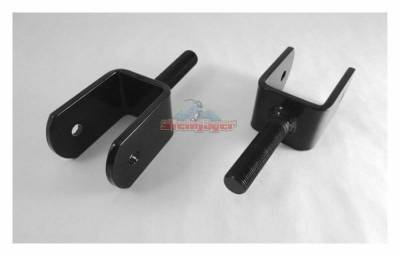 Steinjager - Steinjager Front Upper Control Arm Clevis Black Pair for Wrangler TJ J0030251