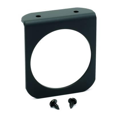 AutoMeter - AutoMeter 3231 Single Gauge Mounting Panel Black Aluminum 2-5/8"