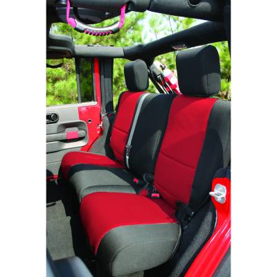 Rugged Ridge - Rugged Ridge 13264.53 Neoprene Rear Seat Cover for Jeep Wrangler Unlimited
