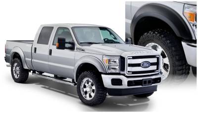 Bushwacker - Bushwacker 20932-02 Extend-a-Fender 4Pc Fender Flares 11-16 Ford F250/F350 SD