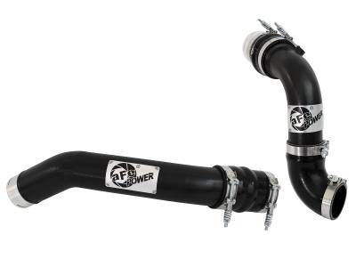 aFe Power - aFe 46-20144-B 3" Aluminum Hot/Cold Charge Pipe Kit Black for 11-16 F250/F350 SD