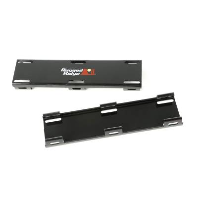 Rugged Ridge - Rugged Ridge 15210.66 LED Light Bar Covers 10" Pair Black