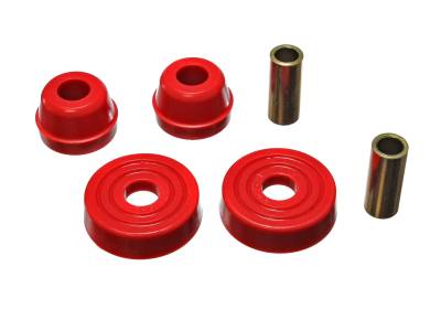 Energy Suspension - Energy Suspension 4.7114R Front Polyurethane Strut Tower Bushing Set Red