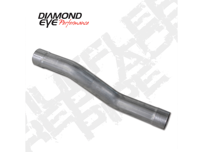 Diamond Eye Performance - Diamond Eye 510216 Oem Muffler Replacement Pipe 4" Aluminized 35" Long