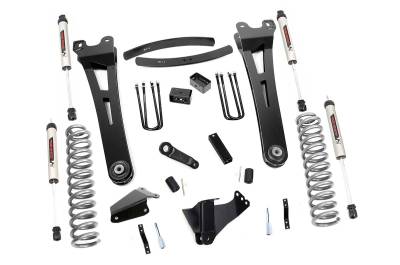 Rough Country Suspension Systems - Rough Country 53670 6" V2 Lift w/Radius Arm for 05-07 Ford F250/F350 4WD Diesel