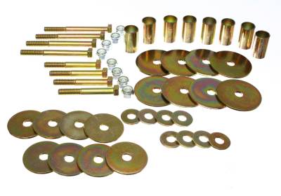 Energy Suspension - Energy Suspension 4.4106 Body Mount Hardware Polyurethane