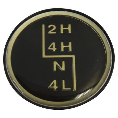 Crown Automotive Jeep Replacement - Crown Automotive 53004376 Shift Lever Insert for 87-95 Jeep Wrangler YJ w/NP231