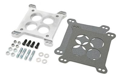 Trans-Dapt Performance - Trans-Dapt 2064 Large 4BBL Carb. to Small Plenum 4BBL Mani. Adapter-Cast Alu
