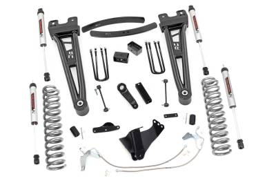 Rough Country Suspension Systems - Rough Country 53970 6" V2 Suspension Lift for 08-10 Ford F250/F350 SD 4WD Gas