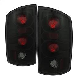 Spyder Auto - Spyder Auto 5078100 Euro Taillights Black/Smoke for 02-06 Dodge RAM Trucks