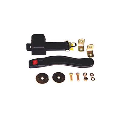 Omix - Omix 13202.02 Lap Seat Belt Black