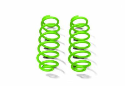 Steinjager - Steinjager 4" Lift Rear Coil Springs-Neon Green for Wrangler JK J0046637