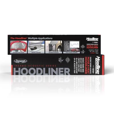 Dynamat - Dynamat 11905 HoodLiner Single Sheet Size 32" x 54"