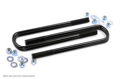 Rough Country Suspension Systems - Rough Country 5/8 x 3.125 x 16 Radius Top Leaf Spring U-Bolts 4PC 7669