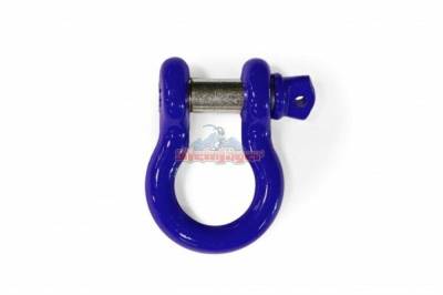 Steinjager - Steinjager 3/4" D-Ring Shackle 4.75 Ton-SW Blue EACH for Jeep JK J0045651