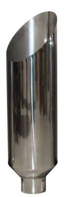 Pypes Performance Exhaust - Pypes EVT506-36AC 5" OD x 6" x 36"L Miter Stack Stainless Universal