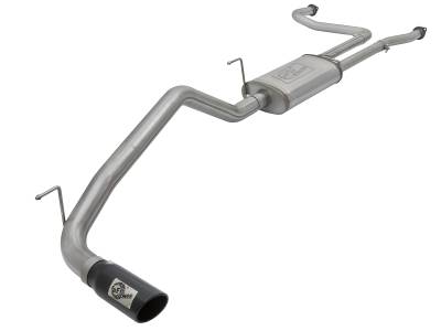 aFe Power - aFe 49-46125-B Mach Force Xp 2.5-3.5" Exhaust System for 17-24 Nissan Titan 5.6L