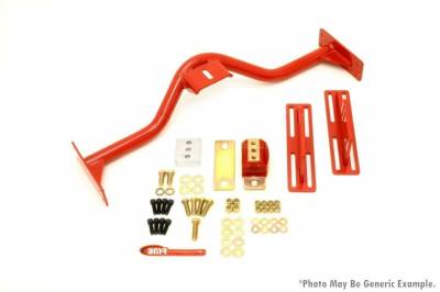 BMR Suspension - BMR TCC030R Transmission Conversion Crossmember Th350 Pg 700r4 4l60e