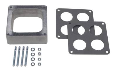 Trans-Dapt Performance - Trans-Dapt 2469 2" Tall Holley 4500 Dominator Spacer Open Cast Alu. Carb Spacer