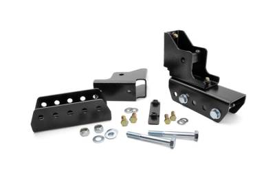 Rough Country Suspension Systems - Rough Country 1117 Rear Leaf Spring Shackle Relocation Kit for Cherokee XJ