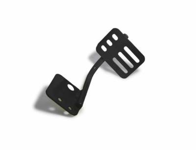 Steinjager - Steinjager Dead Pedal Foot Rest Kit-Bare for Wrangler JK J0046247