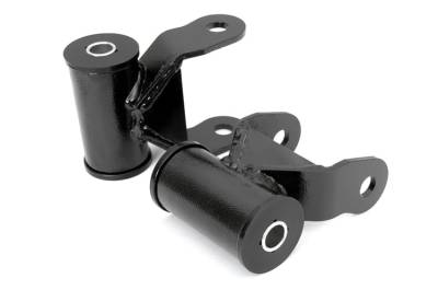 Rough Country Suspension Systems - Rough Country Rear 1" Lowering Spring Shackles for 02-08 RAM 1500 RC0503