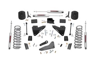 Rough Country Suspension Systems - Rough Country 36420 5" FR Suspension RA Lift Kit for 14-18 RAM 2500 4WD Gas