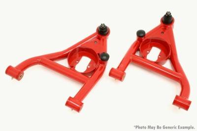 BMR Suspension - BMR Suspension AA009R A-Arms Lower Dom Non-Adj Poly Bushings Rear Bump Stops