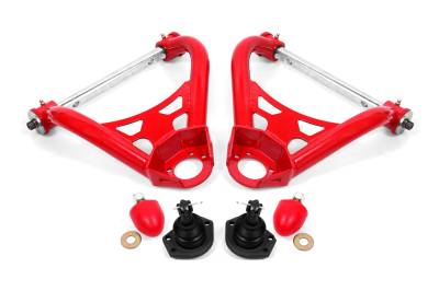 BMR Suspension - BMR Suspension AA017R A-Arms Upper Dom Non-Adj Poly Bushings Stock Spindles