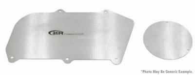 BMR Suspension - BMR Suspension FP005L Heater Delete Panel Aluminum Non-A/C Vehicles Only