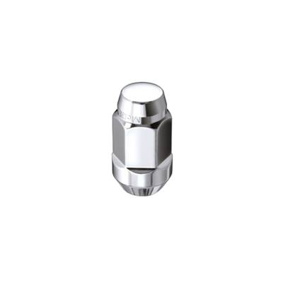 McGard - McGard 64033 Chrome Bulge Cone Seat Style Lug Nut Set M14 x 1.5 4Pc