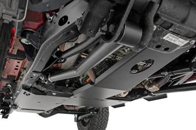 Rough Country Suspension Systems - Rough Country 10608 Under Belly Skid Plate Kit for 18-19 Wrangler JL 4DR 3.6L