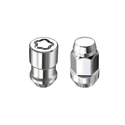 McGard - McGard 84537 5-Lug Bulge Lugnut Wheel Install Kit Chrome M12x1.5