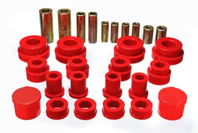 Energy Suspension - Energy Suspension 7.3121R Front Control Arm Bushing Kit for Nissan & Infiniti