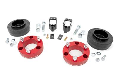 Rough Country Suspension Systems - Rough Country 762RED 3" Suspension Lift Kit for 03-09 Toyota 4Runner 4WD X-REAS