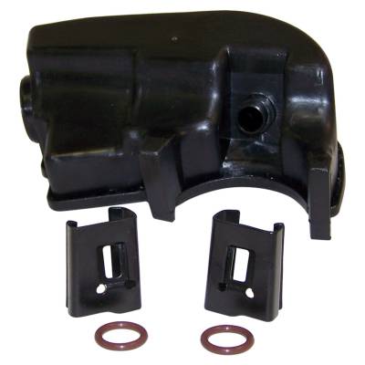 Crown Automotive Jeep Replacement - Crown 52037544 Power Steering Reservoir for 91-06 Jeep Cherokee XJ/TJ/ZJ/MJ 4.0L