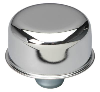 Trans-Dapt Performance - Trans-Dapt 4870 Chrome 2-3/4" Dia. Push-In Style Breather Cap Only w/o Grommet