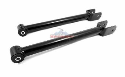 Steinjager - Steinjager Front Upper Control Arms 0-2" Lift Black for Wrangler TJ J0041316