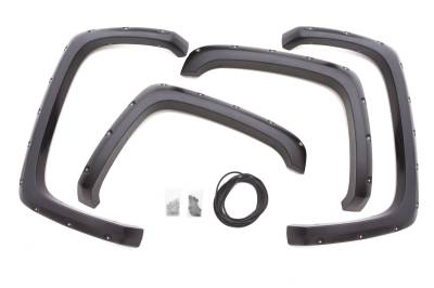 Lund - LUND RX103S FENDER FLARE ELITE SERIES RX-RIVET STYLE 4PC STANDARD