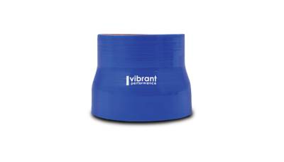 Vibrant Performance - Vibrant 2765B 4 Ply Reducer Coupling 2" x 2.25" x 3" Long Blue