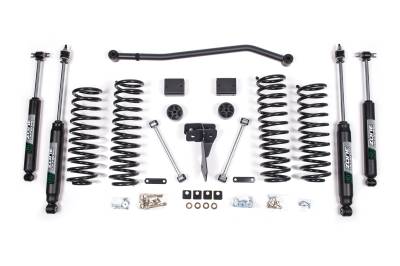 Zone Offroad - Zone Offroad ZONJ15N 4" Suspension Lift Kit Zone Nitro Shocks for Jeep JK 4DR
