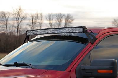 Rough Country Suspension Systems - Rough Country Upper Windshield 54" Light Bar Mounts 04-14 Ford F150 70518