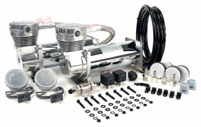 Air Lift - Air Lift 23480 Dual 12V Viair 480C 200psi Air Compressor Kit